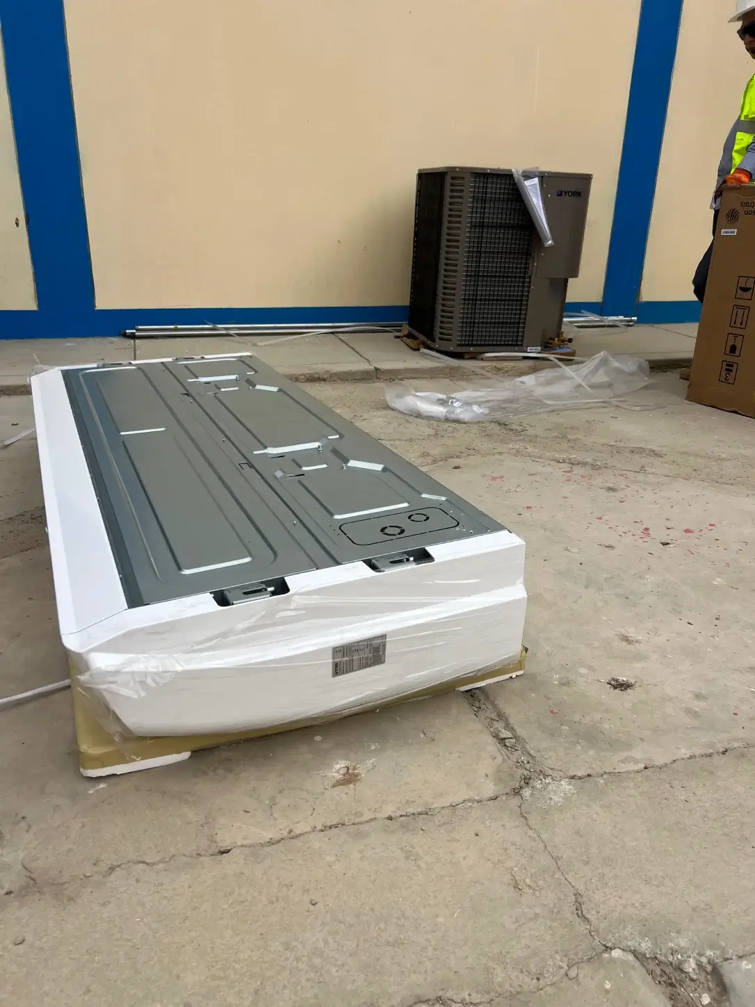 Antes instalacion de sistemas de aire acondicionado y climatizacion atv