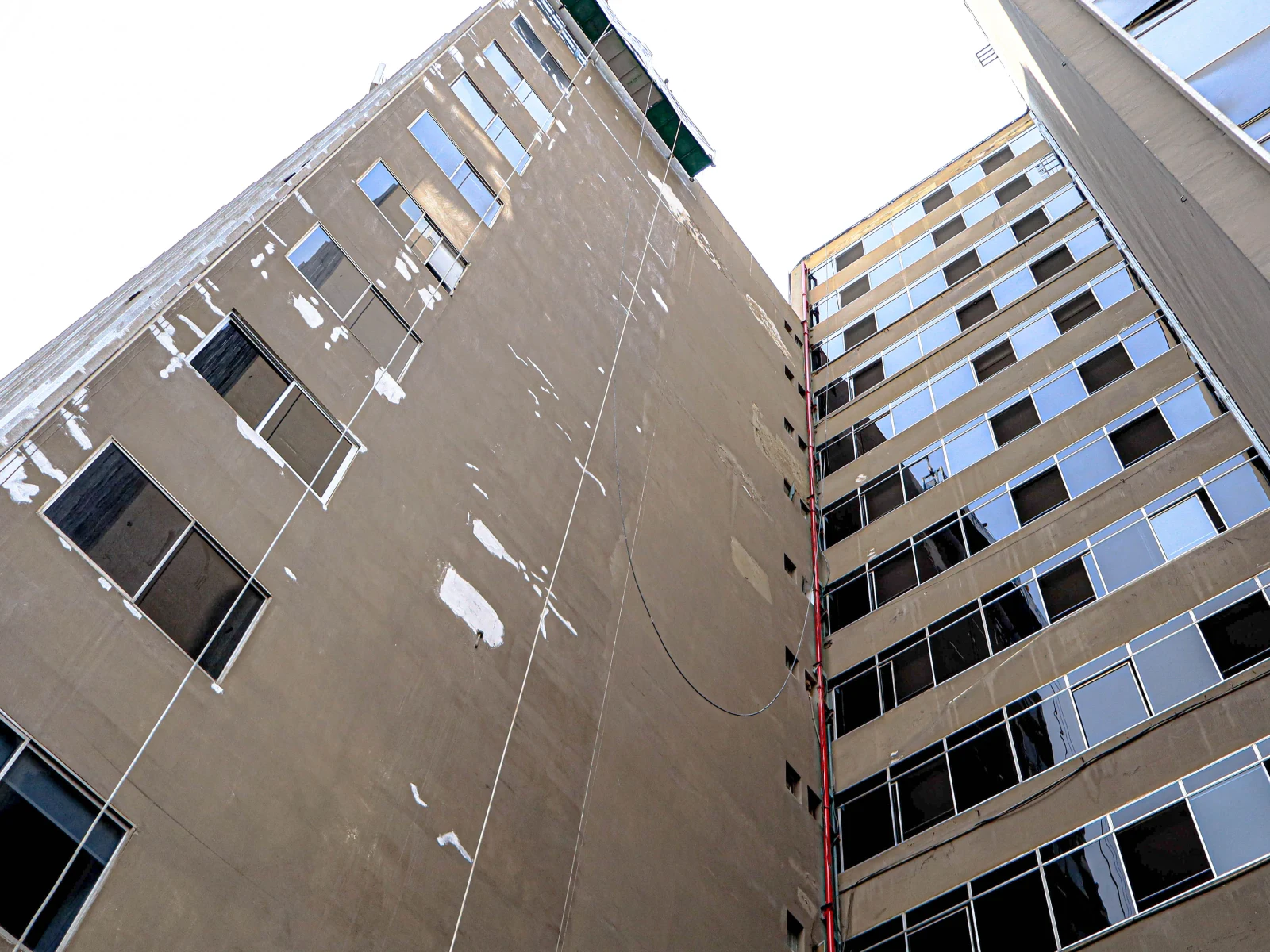 Antes pintura de fachada inmobiliaria miski Antes pintura de fachada inmobiliaria miski