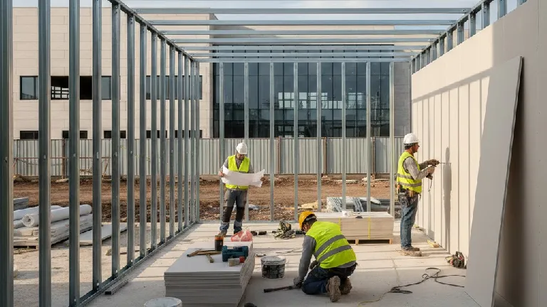 Construcción en seco: ventajas y usos en proyectos modernos