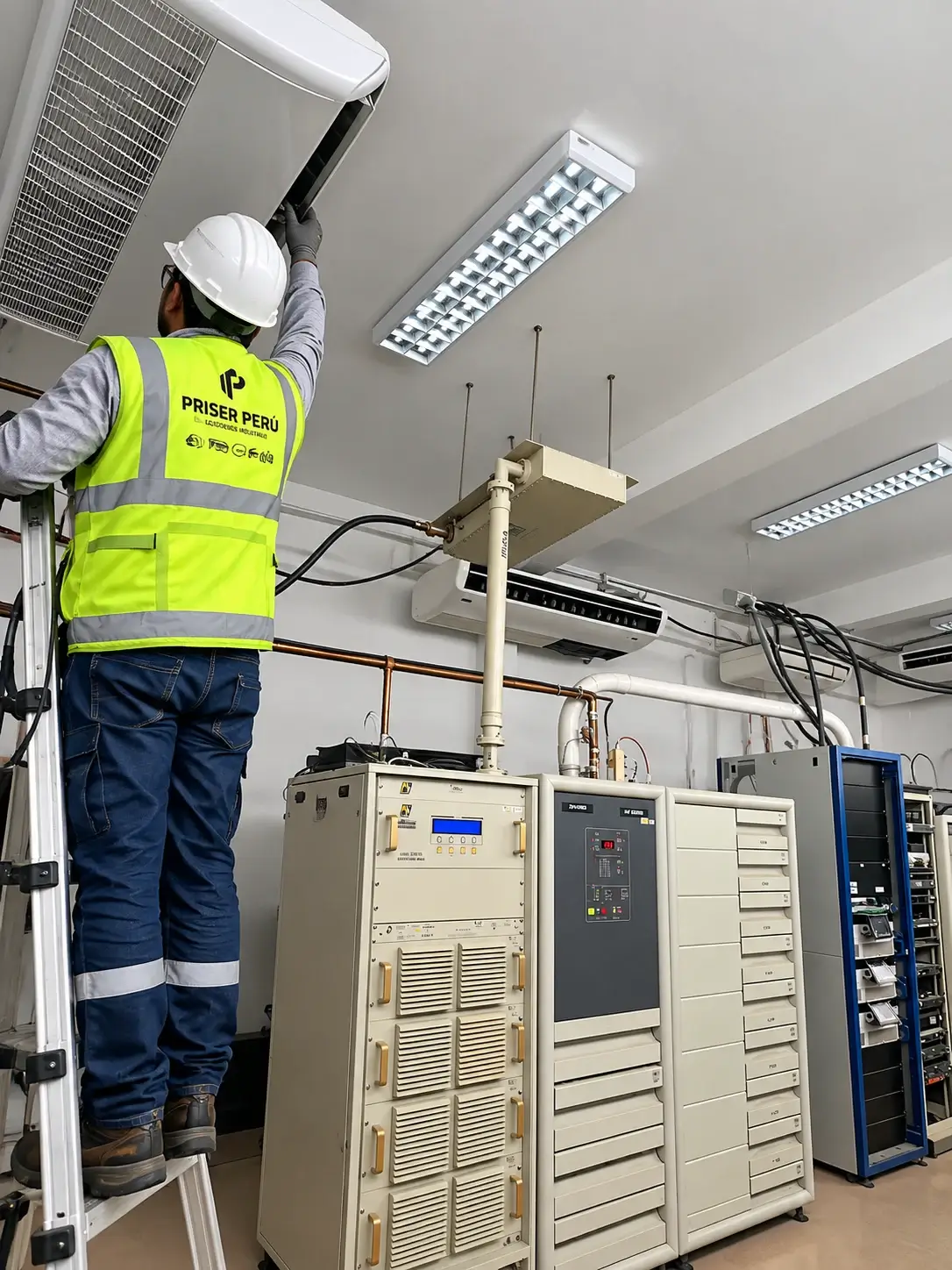 Despues instalacion de sistemas de aire acondicionado y climatizacion atv