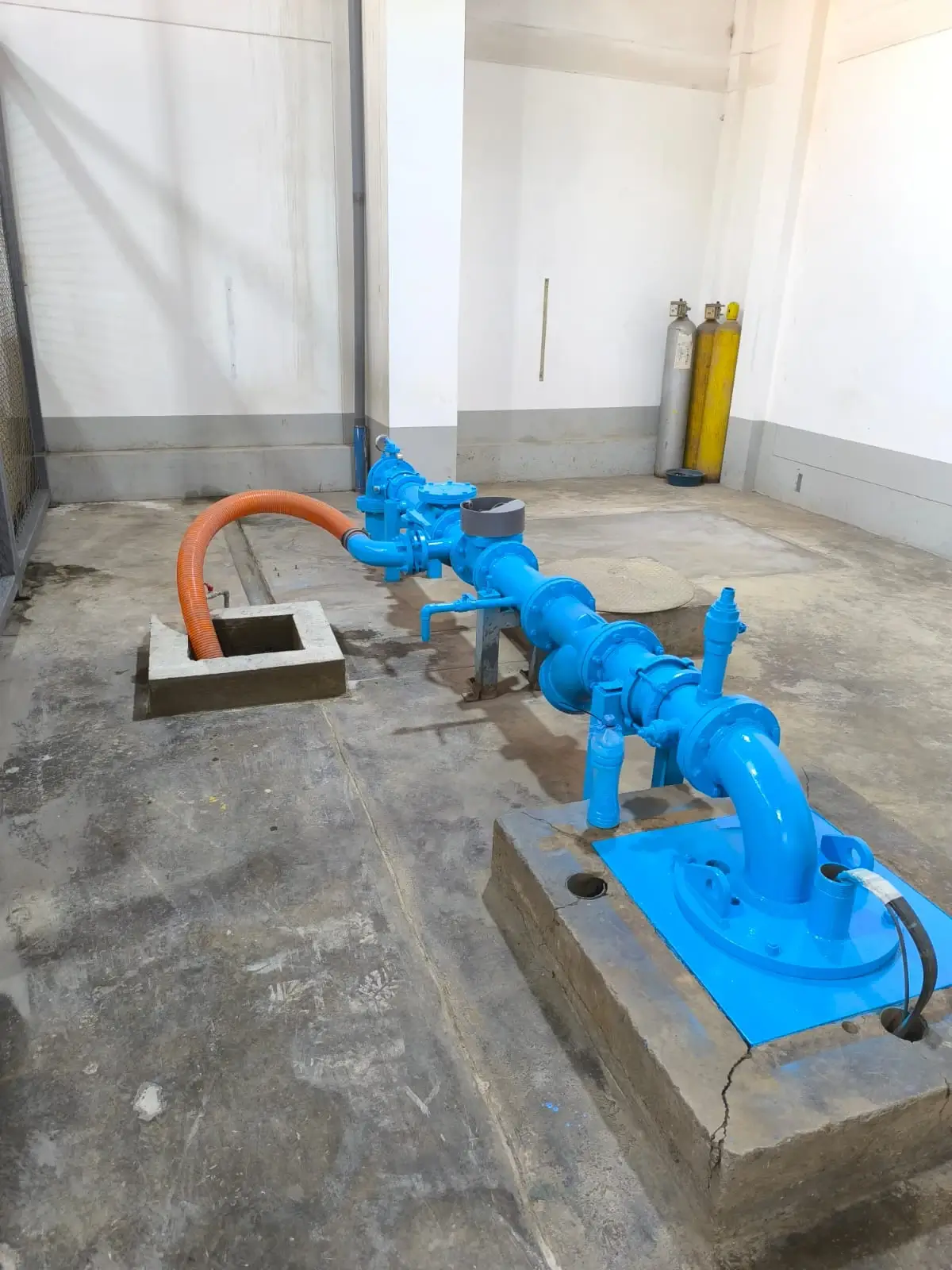 Despues pintado de estructuras metalicas cbc